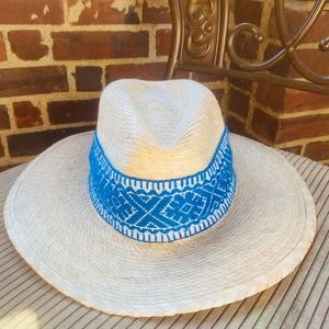 Hand made summer straw hat